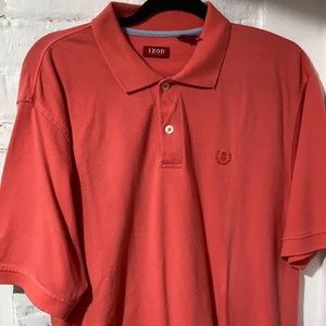 IZOD Luxury Sport Polo | L | Coral